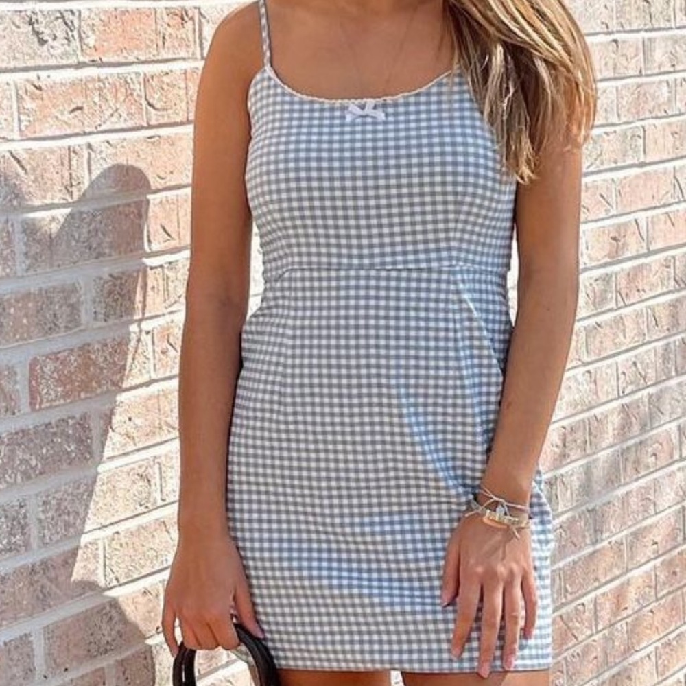 Plaid Mini Dress